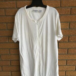 Paradise Bay Ladies White Beach/Bath Wrap Size Large